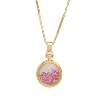 Vita October Birthstone Shaker Necklace