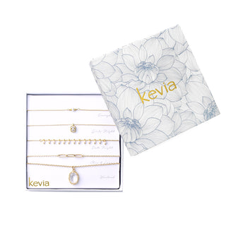 Crystal Glow Necklace Set