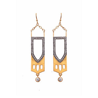 Art Deco Earring, Earrings - Kevia Style, LLC