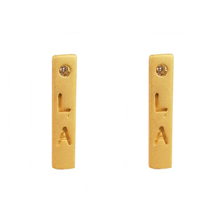 Roam Earrings - Los Angeles, Earring - Kevia Style, LLC