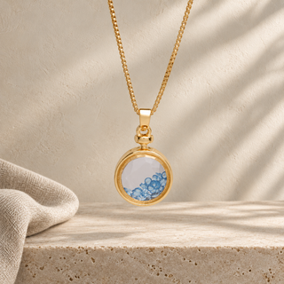 Vita December Birthstone Shaker Necklace