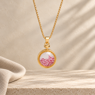 Vita October Birthstone Shaker Necklace