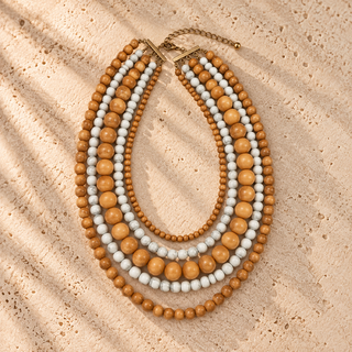 Layered Beaded Necklace