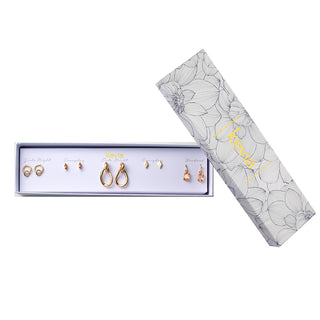 Amber Light Earring Set