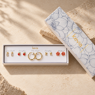 Fruit Motif Earring Set