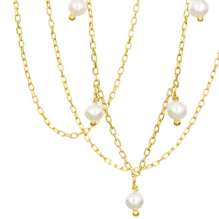 Rococo Necklace - Petite Freshwater Pearl