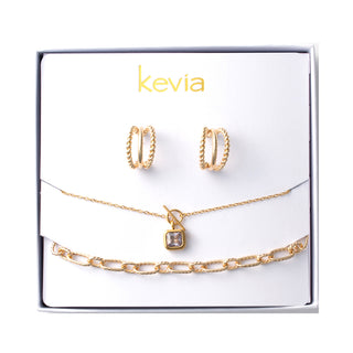 Rope Link Jewelry Set