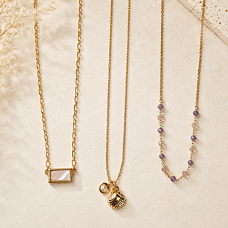 Golden Coast Necklace Set