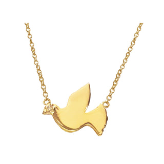 Roam Peace Dove Pendant Necklace