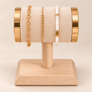 Mother of Pearl Pendant Bracelet Set