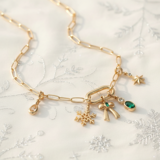 Holiday Charm Necklace - Correct 5 Charms