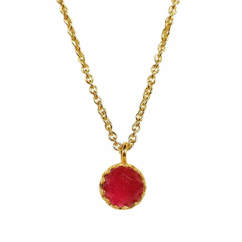 Rococo Necklace - Pink Tourmaline Quartz, Necklace - Kevia Style, LLC