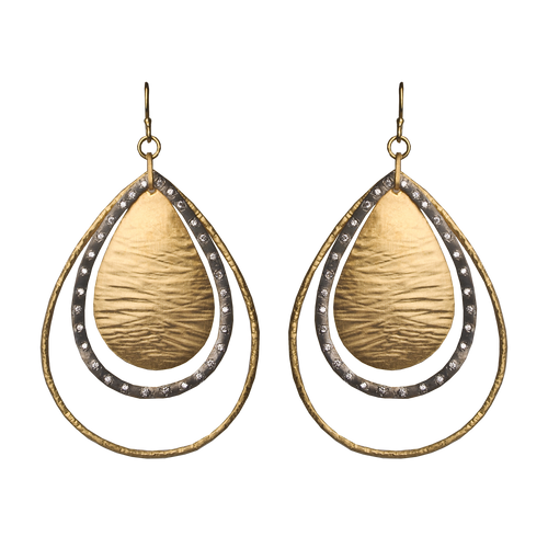 Nouveau Earrings, Earrings - Kevia Style, LLC